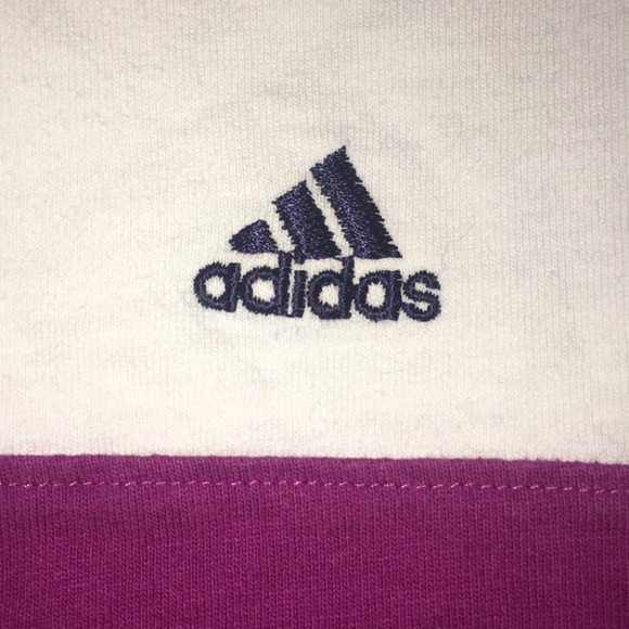 💜•ADIDAS TANK TOP PINK WHITE AND PURPLE•💜 - Picture 2 of 4